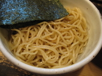 「細麺（替え玉）濃厚狼煙ラーメン大盛り+半肉増し+味玉」@狼煙 〜NOROSHI〜の写真