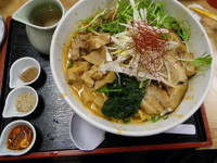 「胡麻肉そば」@丸直の写真