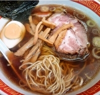 「支那ラーメン（500円）」@支那ラーメン五坪の写真