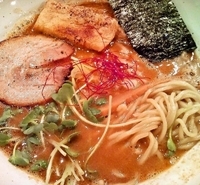 「海老そば（中盛無料）800円」@中華そば わさびの写真