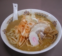 「みそネギラーメン 850円（群馬のラー本クーポン使用で750円で」@佐野青竹手打ちラーメン いしかりの写真