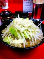 「ミソ並+ニンニク・アブラ」@ドン-キタモトの写真