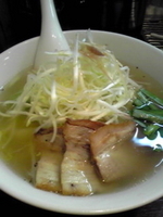 「青唐うま塩ラーメン￥690」@喜多方ラーメン 坂内 浅草店の写真