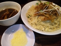 「肉盛り つけ麺&チーズ」@魁 肉盛りつけ麺 六代目けいすけの写真