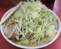 「大ラーメン豚入り+ニンニク多め」@ラーメン二郎 ひばりヶ丘駅前店の写真