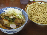 「つけ麺・普通盛・半肉」@次念序の写真