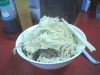 「小ラーメン、麺増し」@蓮爾 登戸店の写真