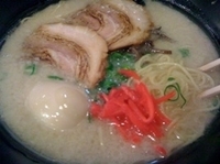 「濃厚とんこつ塩ラーメン（脂多め） 650円+味玉 80円」@ラーメン 一遊の写真