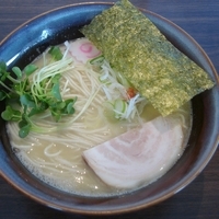 「とりそば（塩）大盛 780+70円」@麺屋 ざくろの写真