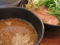 「つけ麺+ミニチャーシュー丼（クーポン）」@めん処 全力少年の写真