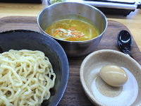 「カレーつけ麺（650円）+味玉（携帯クーポンで無料）」@岩槻 わっぜ 自家製麺の写真