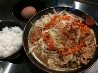 「紅ラーメン がっつりセット 980円」@麺創研 紅 府中の写真