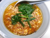 「タンタンメンニラ入り+ヒキ肉増量」@元祖ニュータンタンメン本舗 根岸店の写真