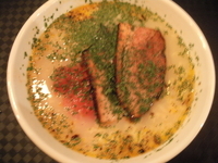 「【 支那そば きび 】 極厚チャーシュースペシャル （ハーフサイ」@新!東京らーめんチャンピオンの写真