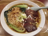 「チャーシューメン+餃子」@中華一番家の写真