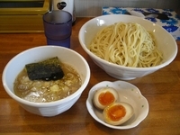 「『大盛つけ麺 塩味+味玉（￥800+100）』」@自家製麺 ラーメン慶の写真