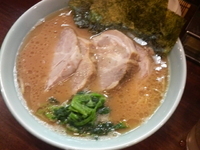 「チャーシューめん」@横浜家系ラーメン 家家家 飯田橋店の写真