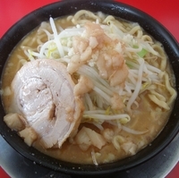 「ミソラーメン 780円 +ニンニク、アブラ」@ジャンクガレッジ 熊谷店の写真