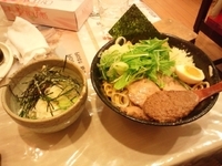 「油そば（750円）+めんたいご飯（200円）」@めん処 全力少年の写真