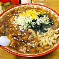 「焼肉ラーメン（大盛） 640円+110円=750円」@中華 大進の写真