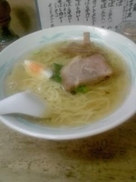 「支那そば （+半カレー）」@武田流 古式カレーライス 支那そば インディアン 本店の写真