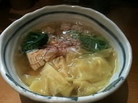 「清兵衛鶏塩そば（680円）+つくね（170円）+ワンタン（200」@麺匠 清兵衛の写真