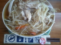 「肉入りモヤシソバ（小）」@光楽亭の写真