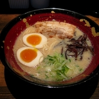 「バリ旨味玉子入り」@ららららーめん 黒崎店の写真