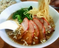 「叉焼湯麺」@馨香園の写真