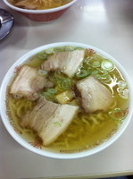 「支那そば」@坂内食堂 喜多方本店の写真