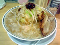 「みそてら二郎 850円」@環七らーめんてらっちょ つくば店の写真