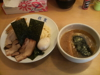 「スペシャルつけめん」@手打ちつけ麺 欣家の写真