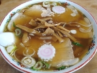 「焼豚手打中華そば（ ￥800）」@萬来軒の写真