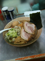 「背脂ラーメン智」@覆麺 智の写真