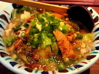 「てんこ盛り野菜ラーメン ￥650（要メルマガ提示）」@とんこつらーめん七志 上大岡店の写真