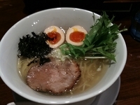 「塩・味玉らーめん+大盛り（￥800+￥100）」@富志夢の写真