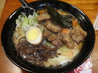 「軟骨角煮ラーメン(980円)替え玉(100円)」@うまか軒の写真