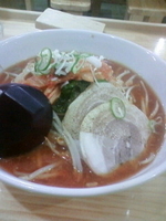 「唐辛麺+大盛り」@製麺 伊勢屋の写真