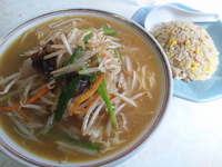 「味噌ラーメン550円」@中華 六番の写真