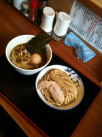 「つけ味玉そば」@市川ウズマサの写真