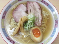 「塩らーめん」@煮干鰮らーめん 圓の写真