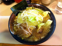 「ラーメン+きゃべし」@六弦の写真