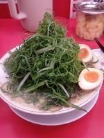 「九条ネギラーメン」@ラーメン魁力屋 都筑中原街道店の写真