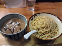 「濃厚つけ麺750円」@銀座 朧月の写真