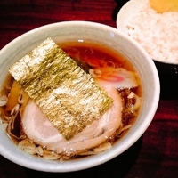 「朝ラーメン鶏醤油 400円」@ラーメンAOZORA 錦町店の写真