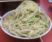 「大ラーメン豚ダブル+ニンニク多め」@ラーメン二郎 ひばりヶ丘駅前店の写真