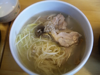 「海の旨味塩ラーメン（680円）」@箕面らーめん 麺将 うらやの写真