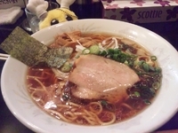 「軍鶏（醤油）+ビール」@麺家 うえだの写真