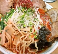 「2月の一杯 横浜タンタン麺（メチャ辛）800円」@MENYA 食い味の道有楽の写真