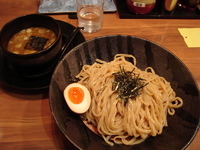 「つけ麺（全粒粉） 並盛」@○天の写真